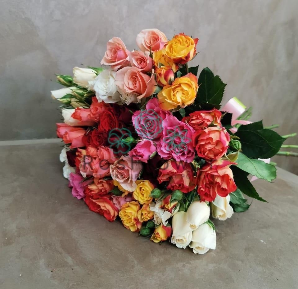 Букет цветов из: Розы в Воскресенское Тульская область