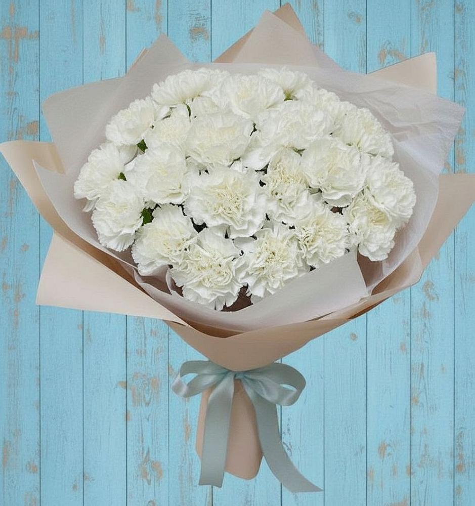 Букет цветов из: Гвоздики в Воскресенское Тульская область