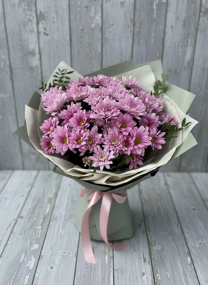 Букет цветов из: Хризантемы в Воскресенское Тульская область