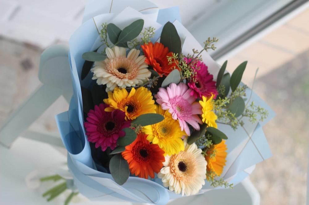 Букет цветов из: Герберы в Воскресенское Тульская область