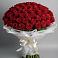 Букет 101 Красная роза Блэк Мэджик в Воскресенское Тульская область