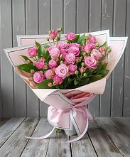 Букет Розовый кустик #REPLACE_PRED# Воскресенское Тульская область