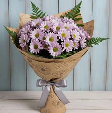 Букет цветов из:  Хризантемы в Воскресенское Тульская область