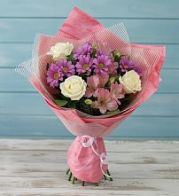 Букет цветов из:  Герберы в Воскресенское Тульская область
