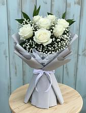 Букет цветов из:  Розы в Воскресенское Тульская область
