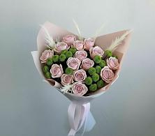 Букет цветов из:  Розы и Хризантемы #REPLACE_PRED# Воскресенское Тульская область