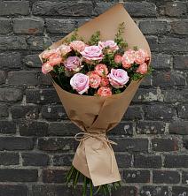 Букет цветов из:  Розы в Воскресенское Тульская область