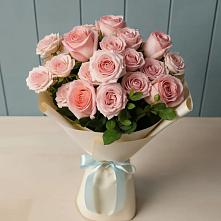 Букет Розовый шарм в Воскресенское Тульская область