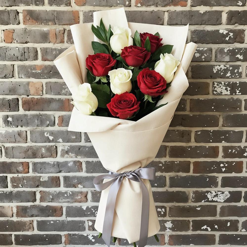 Букет цветов из: Розы в Воскресенское Тульская область