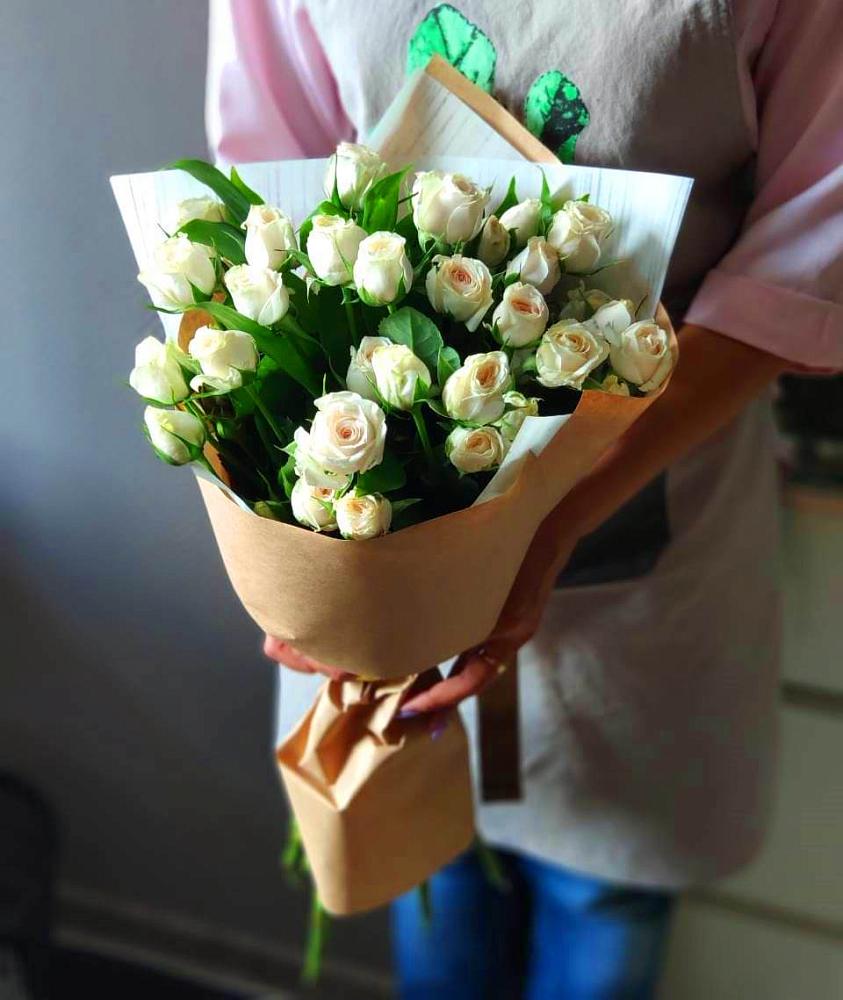 Букет цветов из: Розы в Воскресенское Тульская область