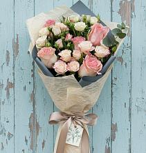 Букет цветов из:  Розы в Воскресенское Тульская область