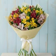 Букет цветов из:  Альстромерии в Воскресенское Тульская область