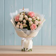 Букет цветов из:  Розы в Воскресенское Тульская область