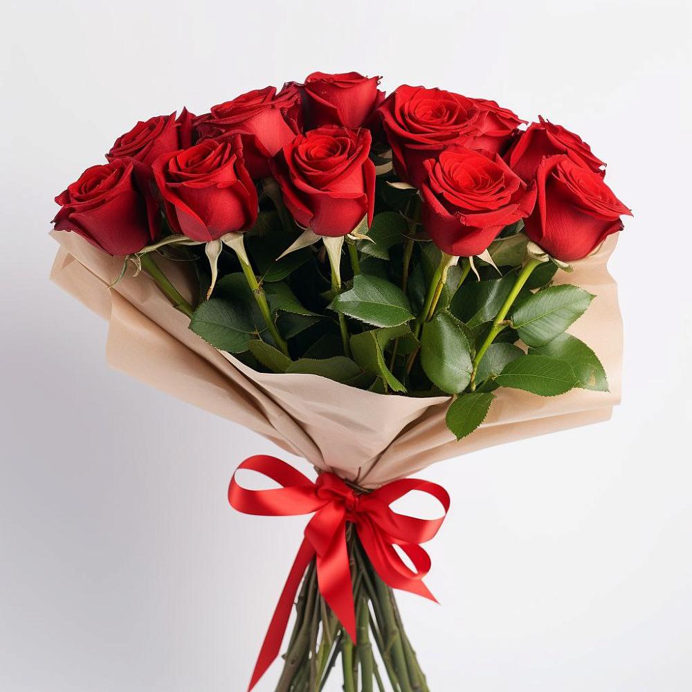 Букет 11 Красных роз Эдлесс Лав в Воскресенское Тульская область