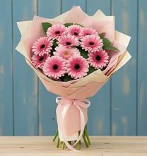 Букет цветов из:  Герберы #REPLACE_PRED# Воскресенское Тульская область