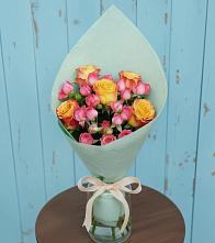 Букет цветов из:  Розы в Воскресенское Тульская область